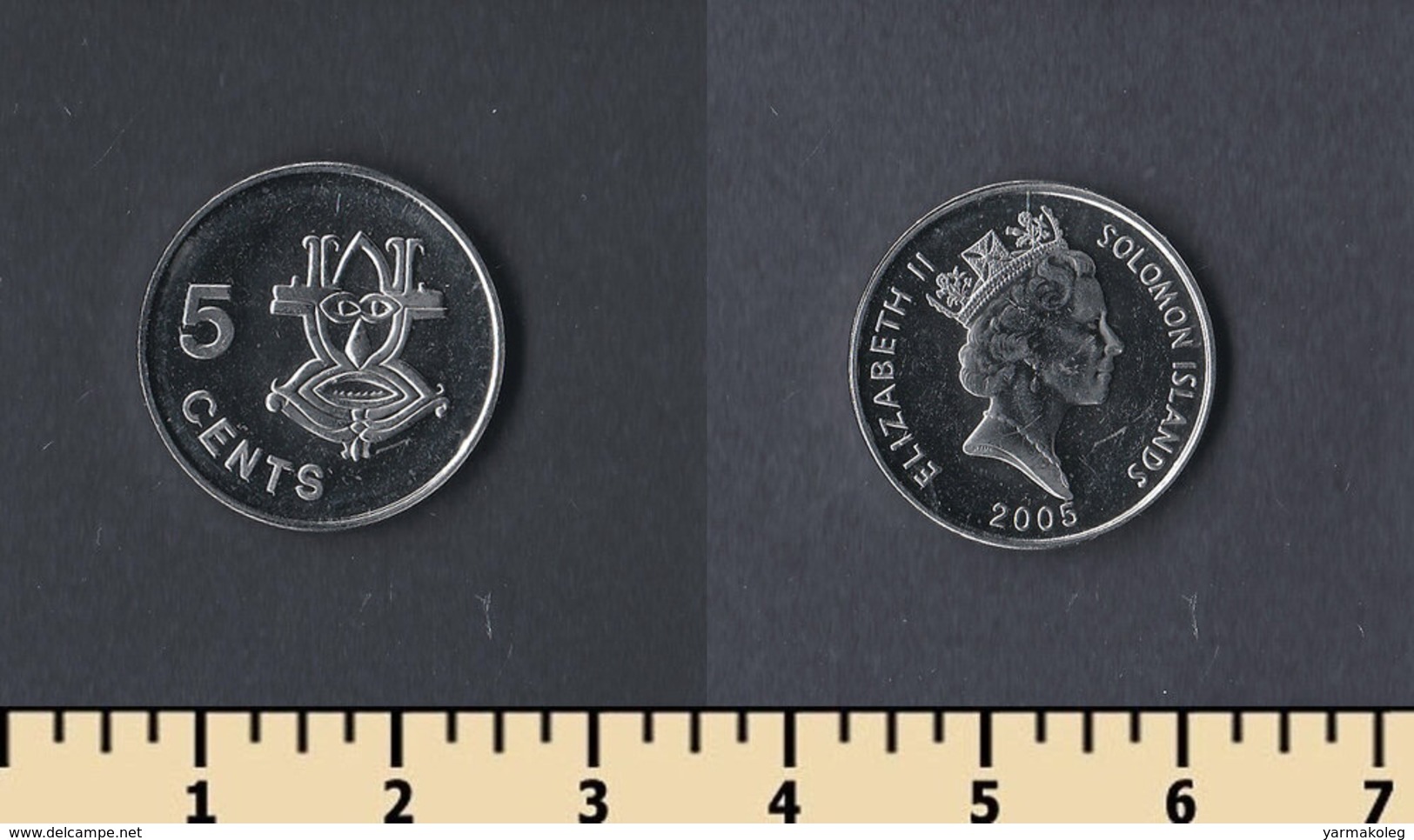 Solomon Octrova 5 Cents 2005 - Solomoneilanden