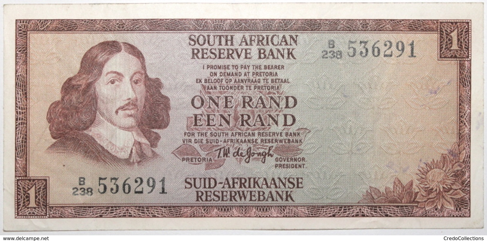 Afrique Du Sud - 1 Rand - 1975 - PICK 115b - TTB+ - South Africa