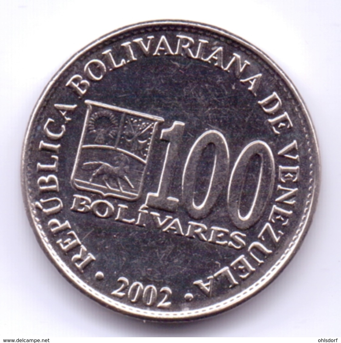 VENEZUELA 2002: 100 Bolivares, Y# 83 - Venezuela