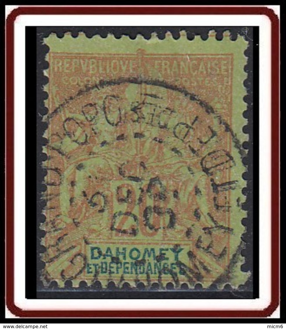 Dahomey 1899-1905 - N° 10 (YT) N° 10 (AM) Oblitéré. - Oblitérés