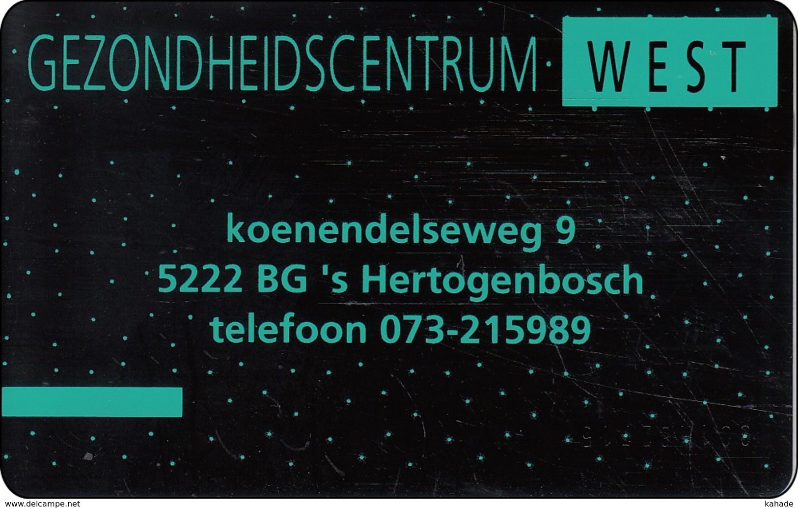 Niederlande Optical Phonecard Gezondheidscentrum Mint - Privadas