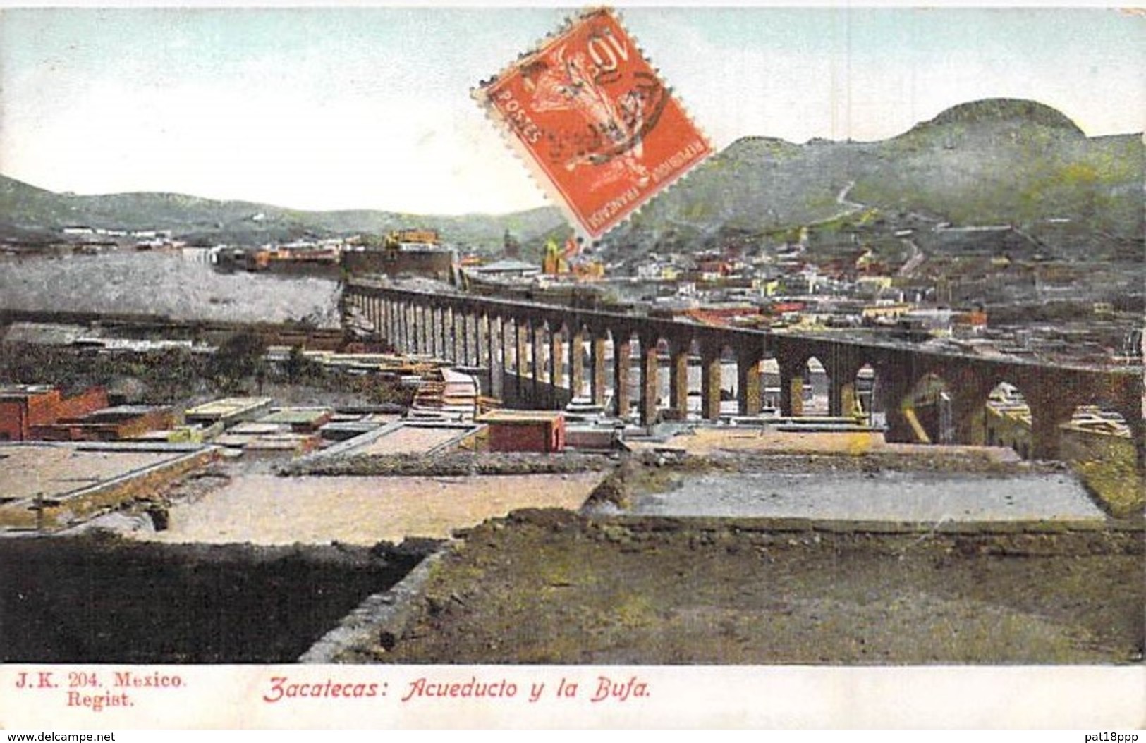 MEXICO Mexique - ZACATECAS : Acueducto Y La Bufa - CPA 1914 - AMERIQUE DU SUD South America Sudamerica - Mexique