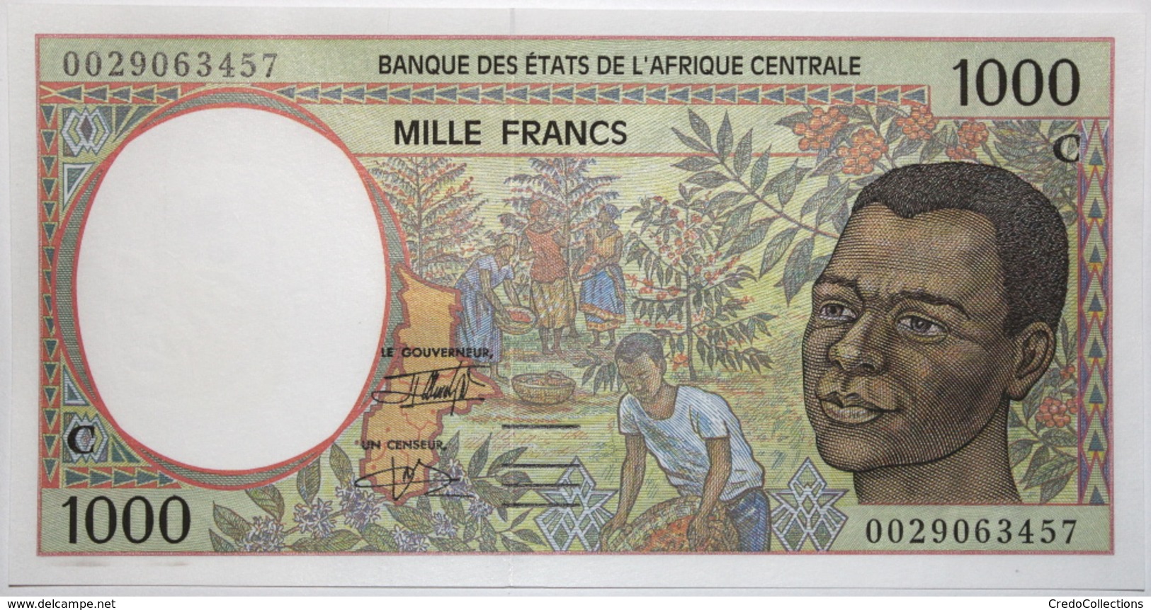 Congo - 1000 Francs - 2000 - PICK 102Cg - NEUF - Central African States