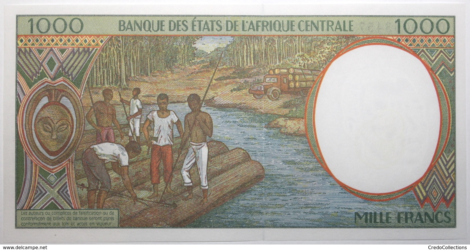 Congo - 1000 Francs - 2000 - PICK 102Cg - NEUF - Central African States