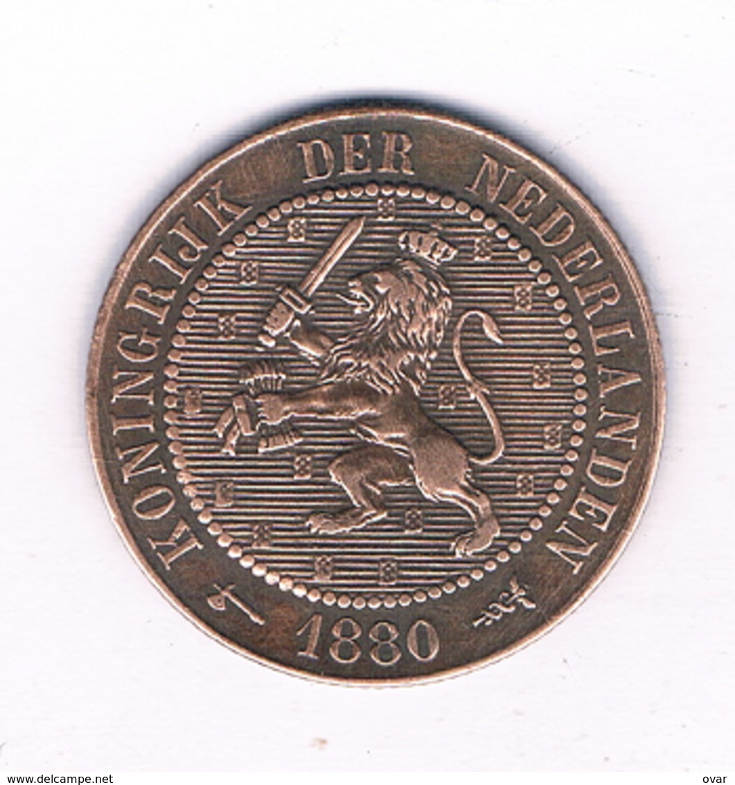 2 1/2 CENT  1880 NEDERLAND /4051/ - 1849-1890: Willem III.