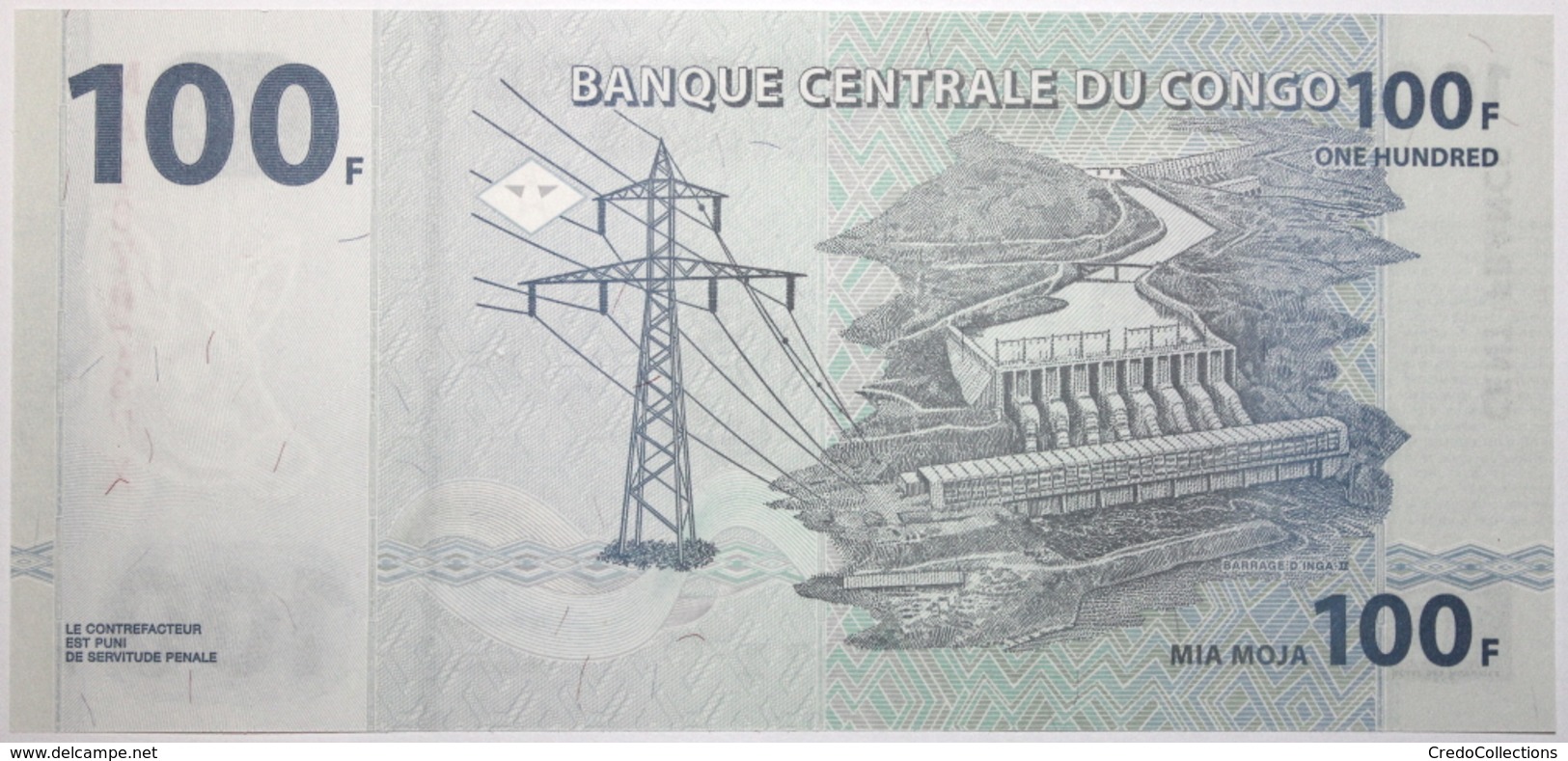 Congo (RD) - 100 Francs - 2007 - PICK 98a - NEUF - Demokratische Republik Kongo & Zaire