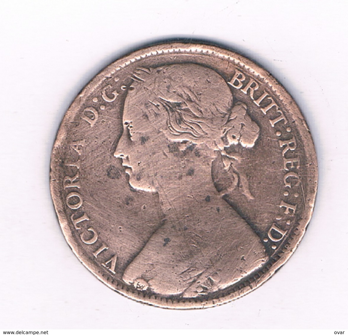 ONE PENNY  1861  GROOT BRITANNIE /4059// - D. 1 Penny