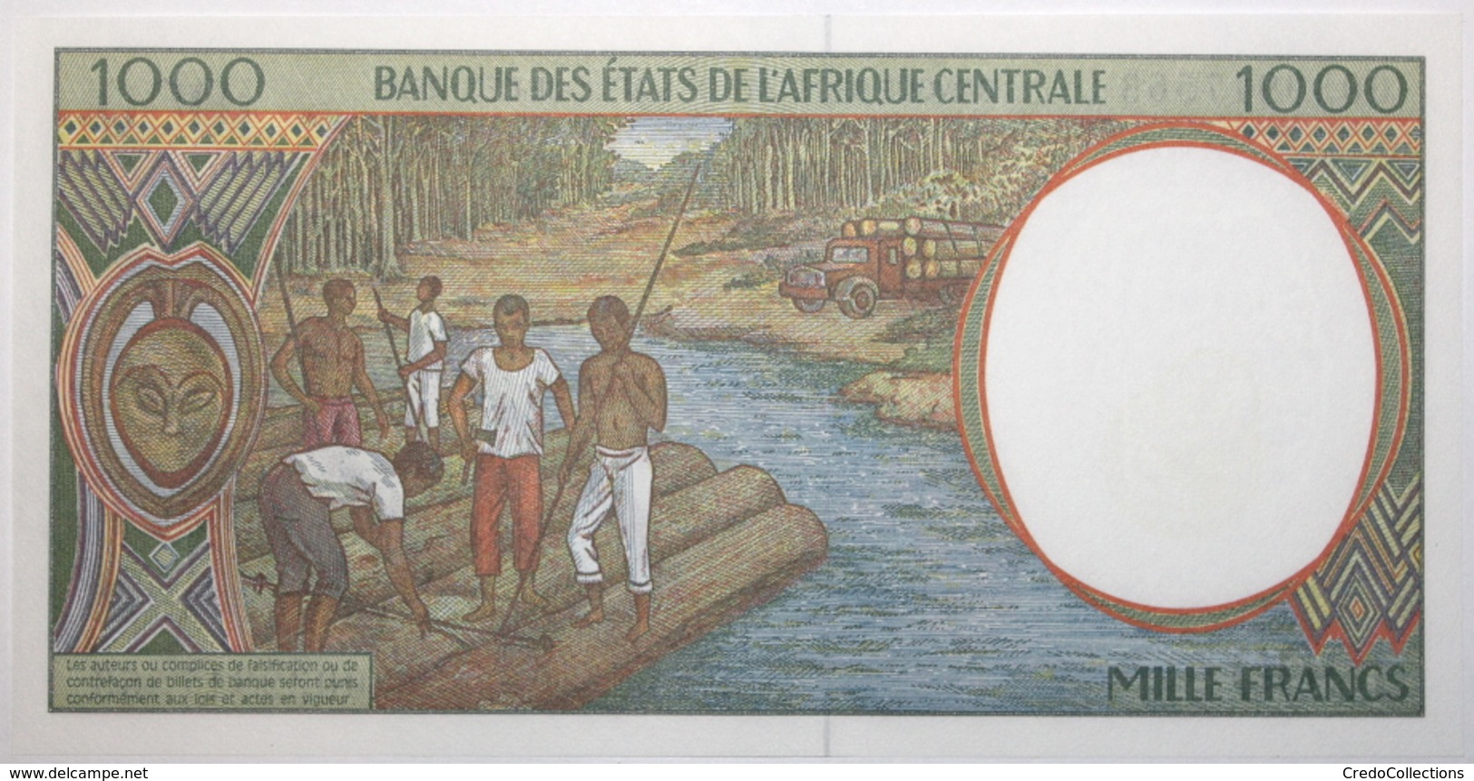 Gabon - 1000 Francs - 2000 - PICK 402Lg - NEUF - Centraal-Afrikaanse Staten