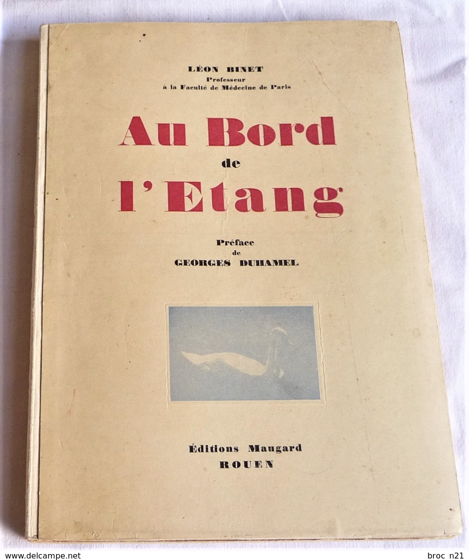 Léon BINET, Au Bord De L'étang, 1939, E.O. Dédicacé - 1901-1940