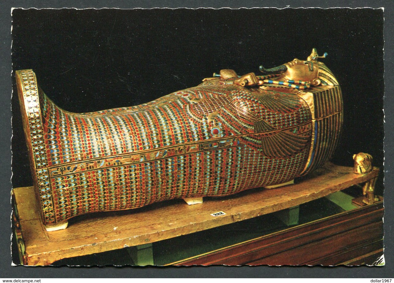 Egypte - The Egyption Museum - Cario. - NOT  Used - See The 2 Scans For Condition.( Originalscan !! ) - Temples D'Abou Simbel