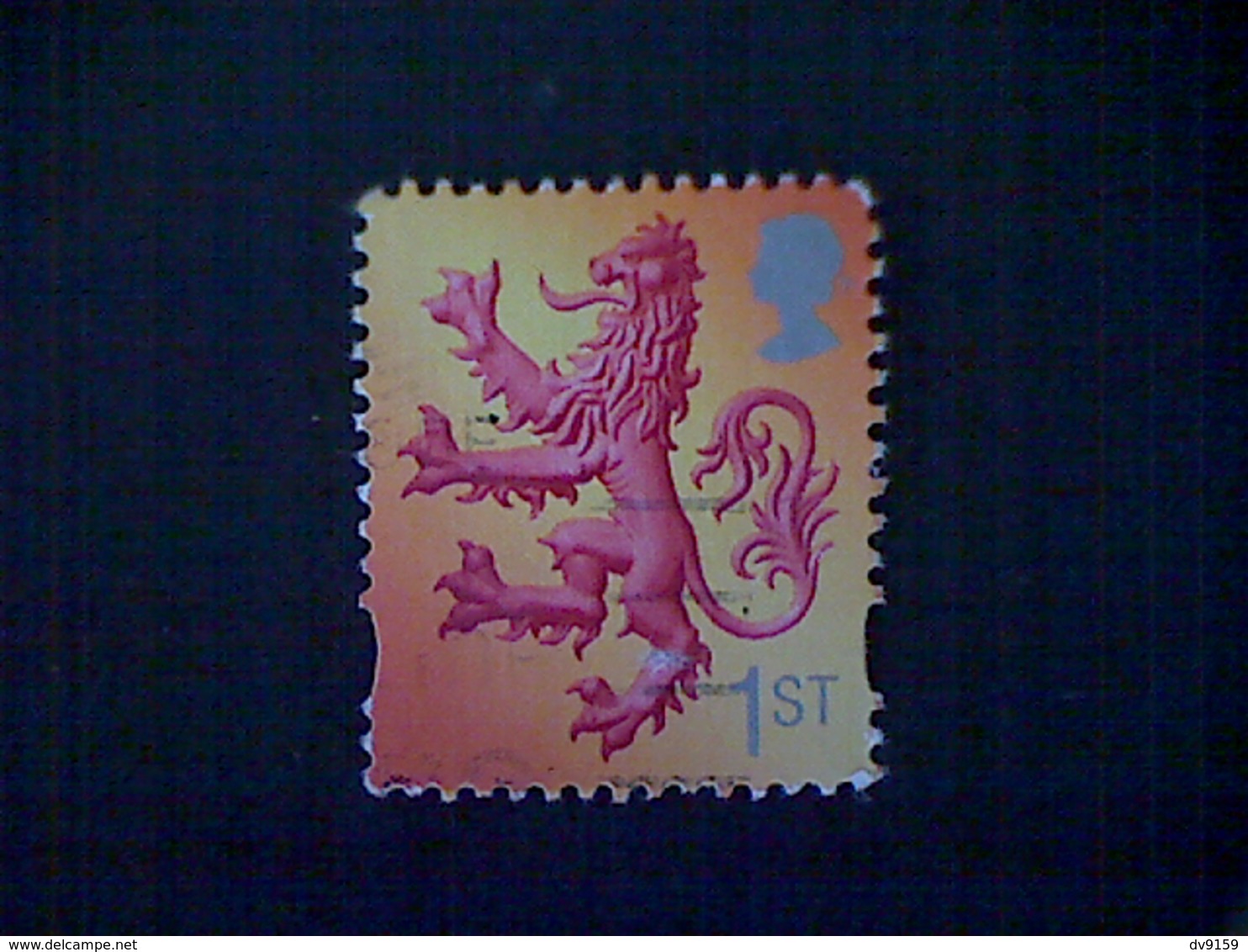 Great Britain (Scotland), Scott #21, Used(o), 2003, Lion Rampant, 1st - Local Issues