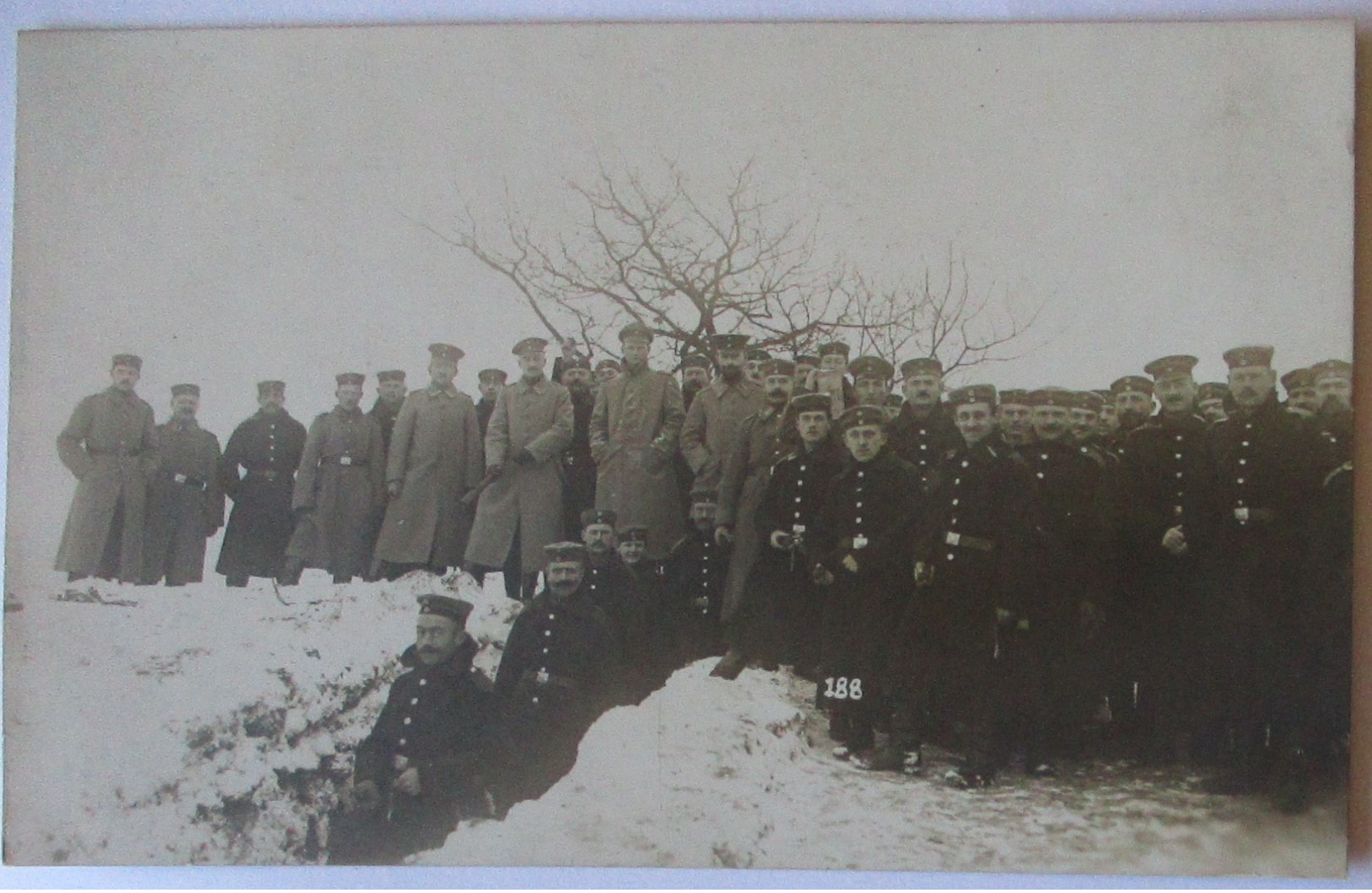 Belgien Elsenborn, Soldaten Nahkampfmittel-Kurs 1917 Fotokarte (353) - Weltkrieg 1914-18