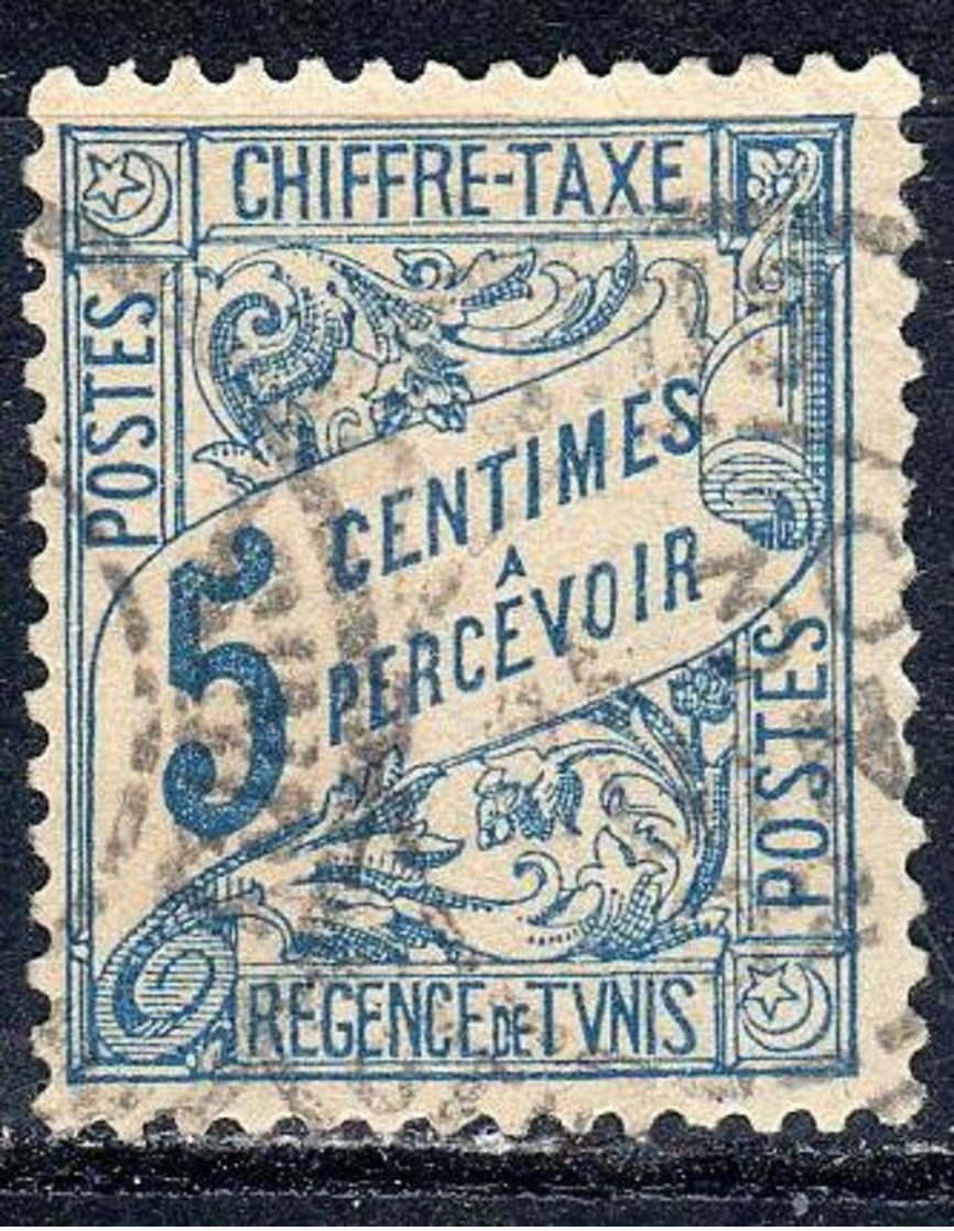 Tunisie 1901 Timbre Taxe  5c Bleu N° 28 - Impuestos