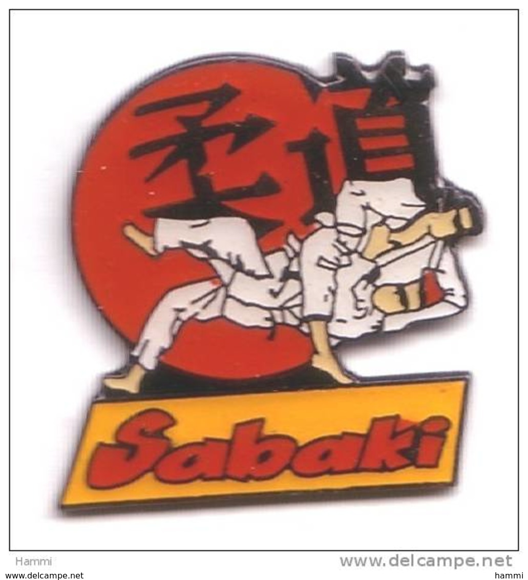 C208 Pin's JUDO SABAKI CLUB D'AÏKIDO De Saint Palais En Charente Maritime Achat Immediat - Judo