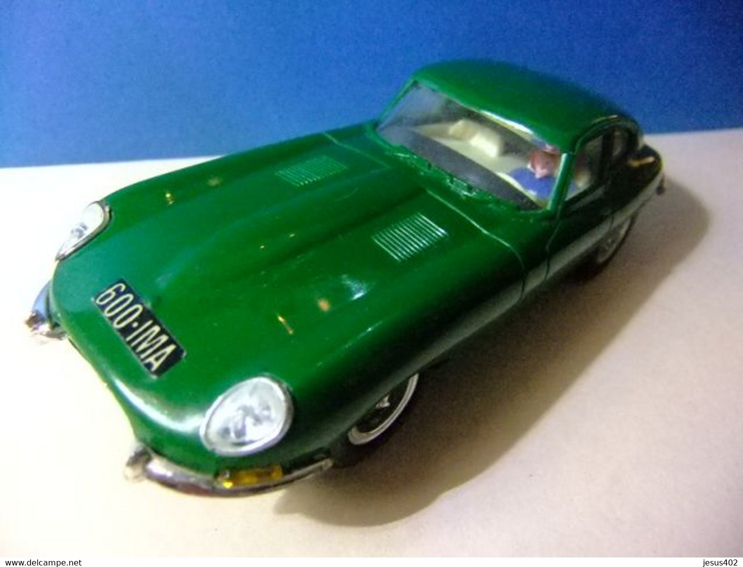 SCALEXTRIC Exin SCALEXTRIC JAGUAR E Verde Ref. C34 Made In Spain - Scale 1:32