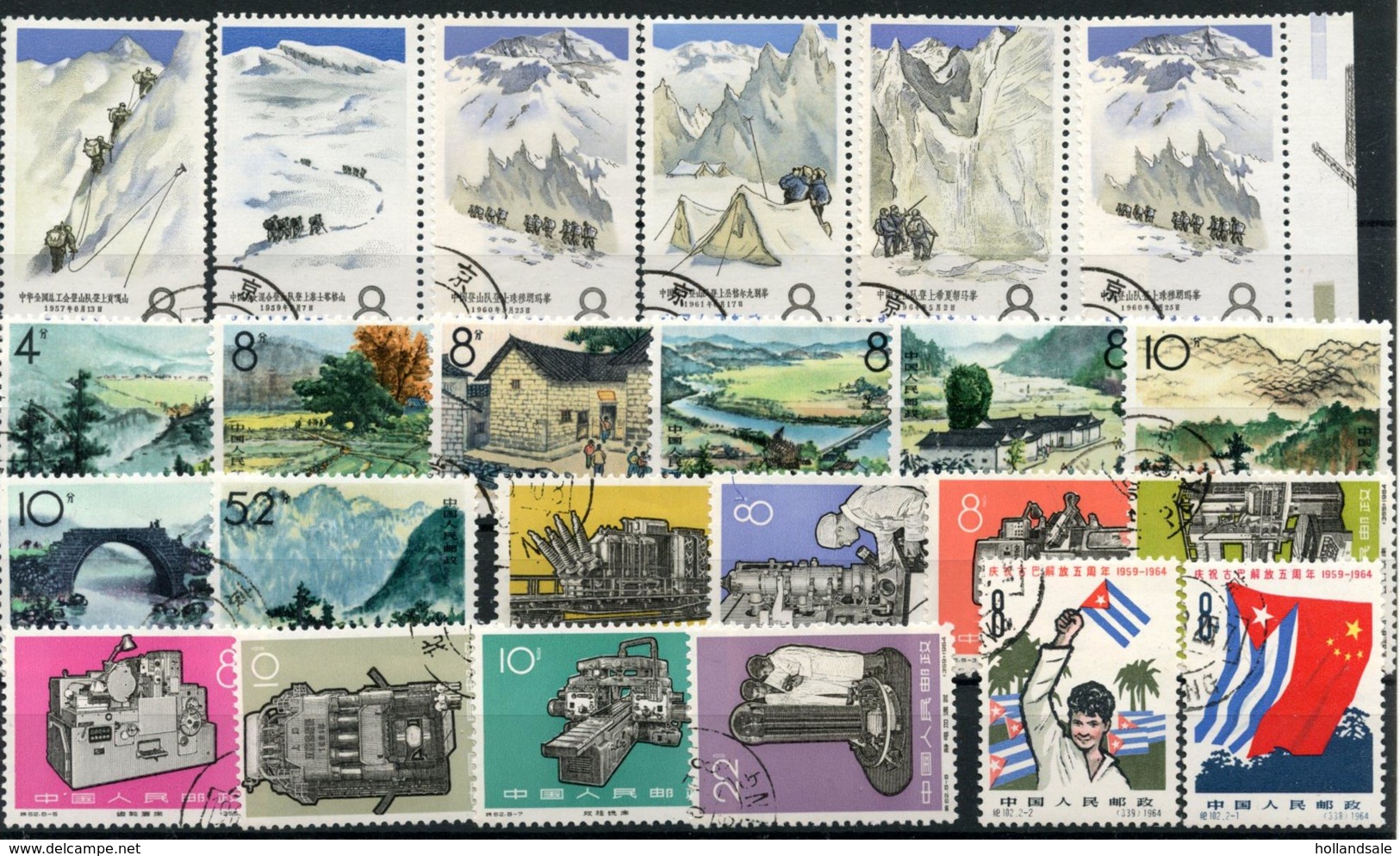 CHINA PRC - 1964-66 Four Series Of This Period. All CTO. - Collections, Lots & Series