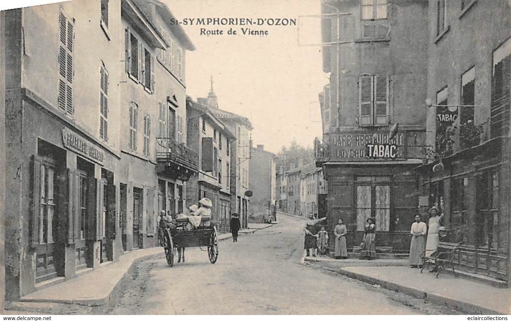 Saint Symphorien D'Ozon         38           Route De Vienne . Pharmacie. Tabac    (Voir Scan) - Sonstige & Ohne Zuordnung