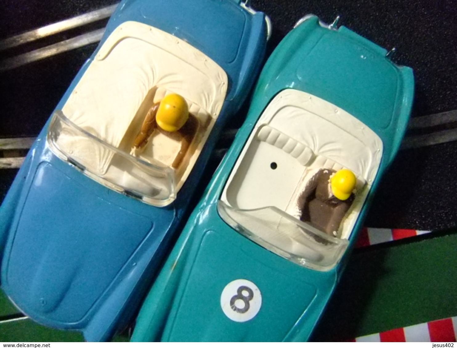 SCALEXTRIC Triang  Azul Turquesa MUY RARO MERCEDES 190 SL Type 3 C 75