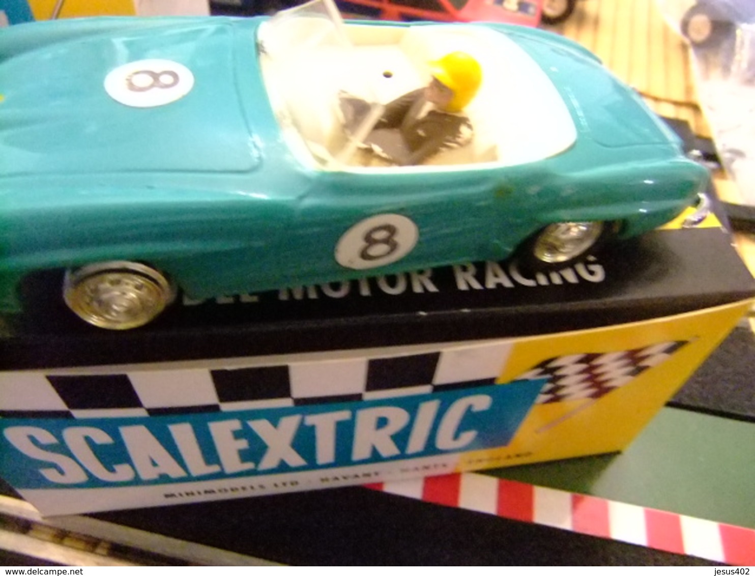 SCALEXTRIC Triang  Azul Turquesa MUY RARO MERCEDES 190 SL Type 3 C 75