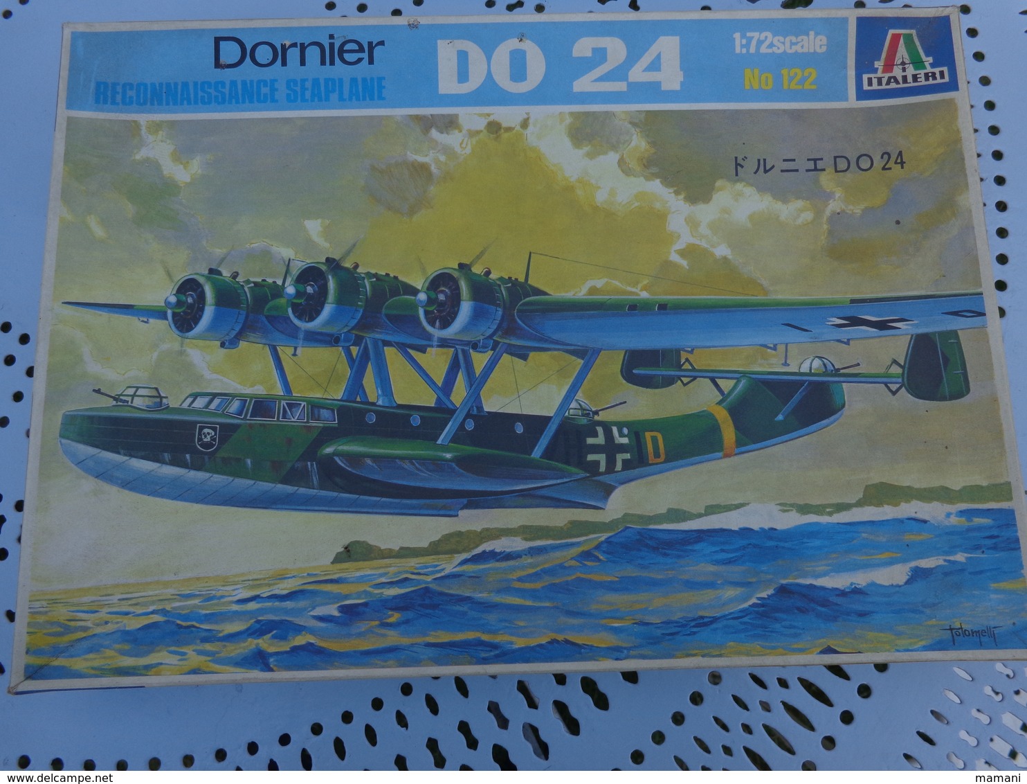 Maquette Avion Militaire--en Plastique-1/72.- Italeri Ref 122 DORNIER DO 24 - Airplanes