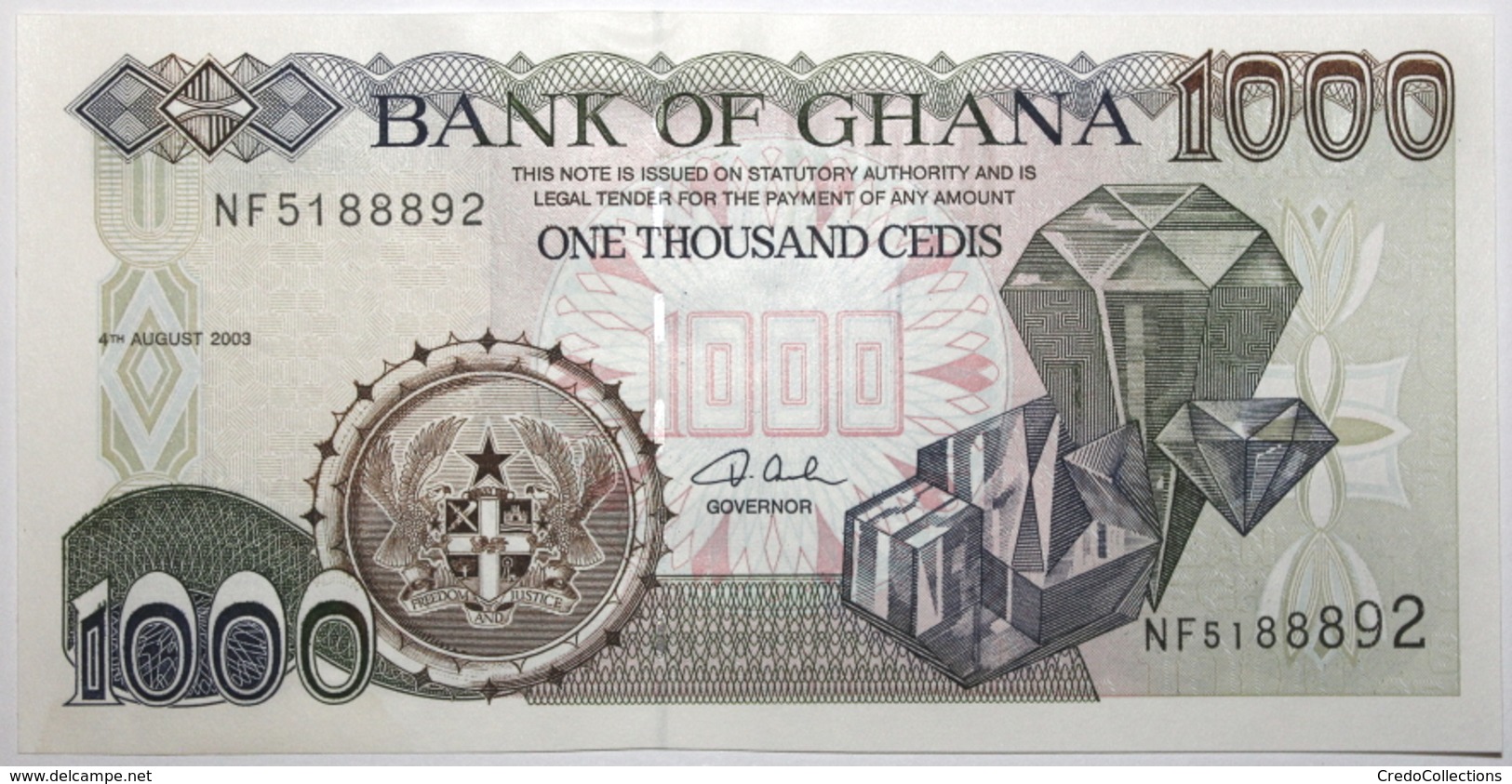 Ghana - 1000 Cedis - 2003 - PICK 32i - NEUF - Ghana