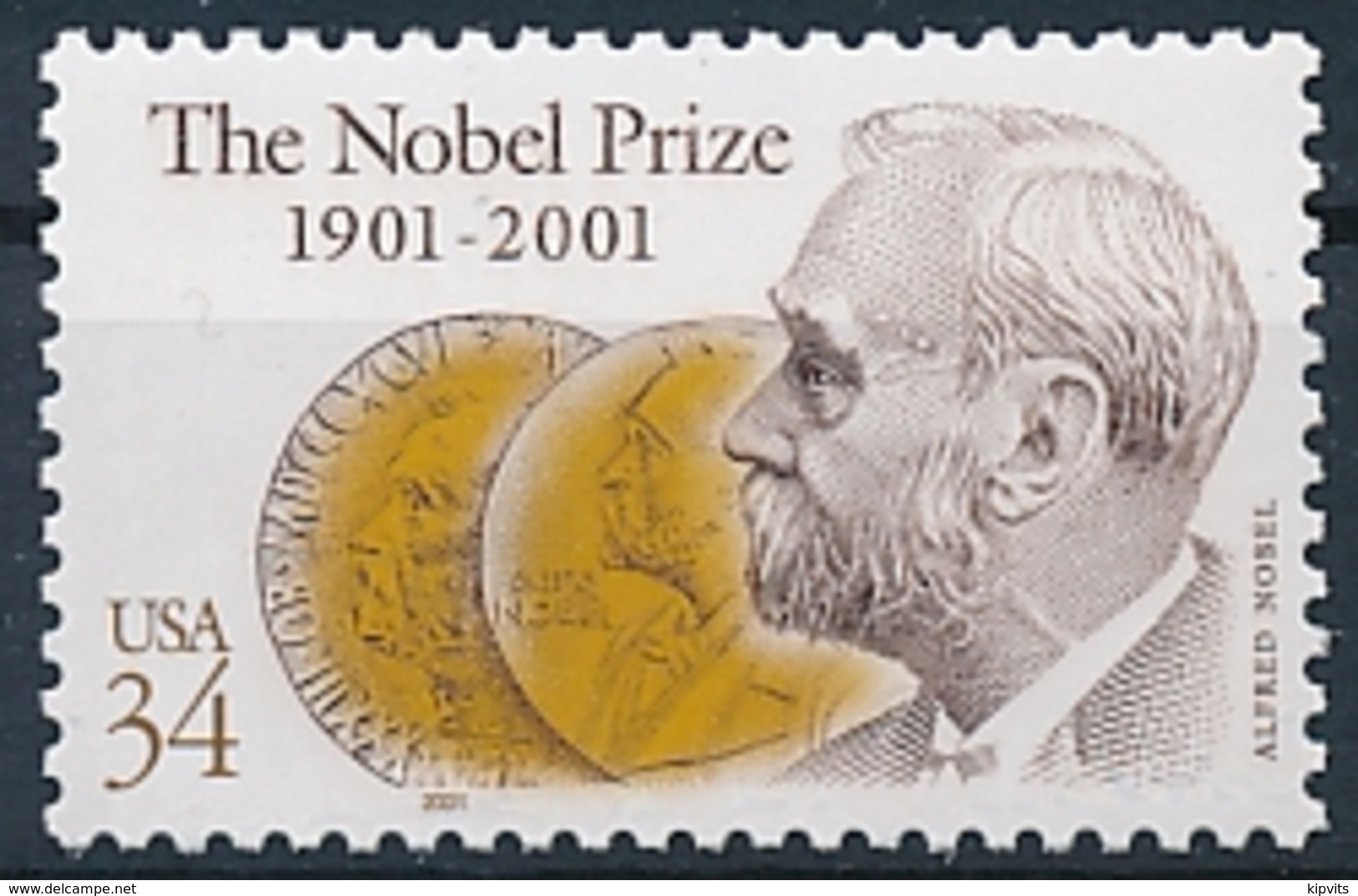 Mi 3444 MNH ** Joint Issue Sweden / Nobel Prize 100th Anniversary - Ungebraucht