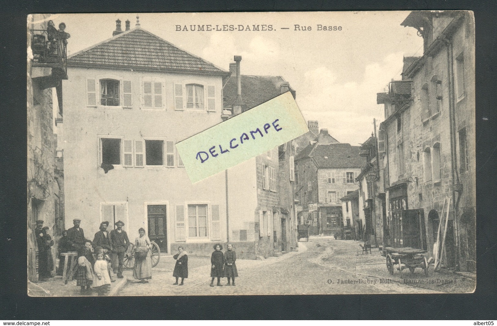 Baume-Les-Dames  Rue Basse Cachet Hôpital Militaire De Baume-Les-Dames - Baume Les Dames