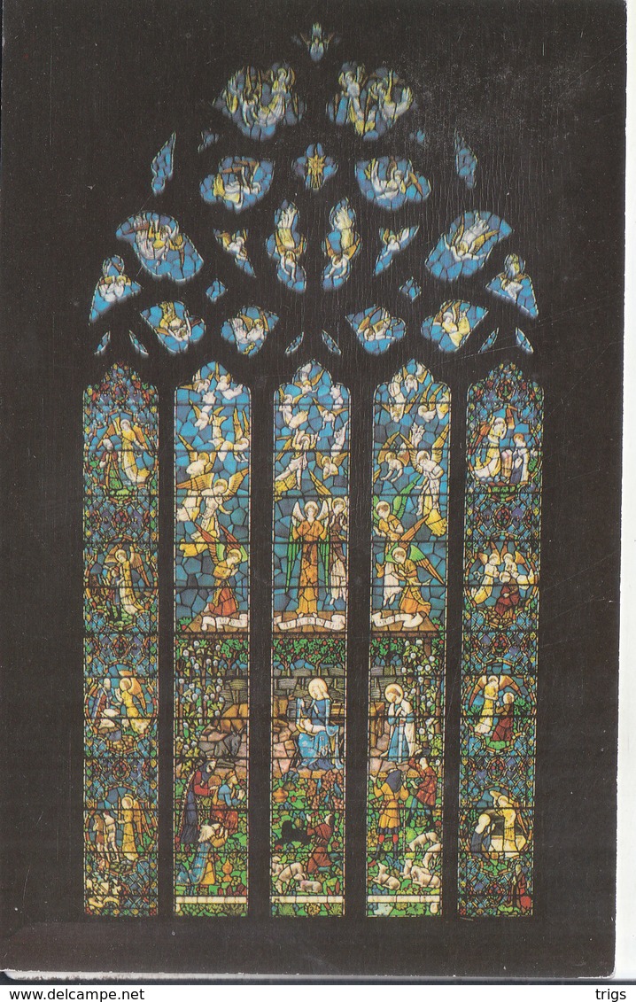 Rye - The Parish Church Of St. Mary The Virgin, The West Window - Rye