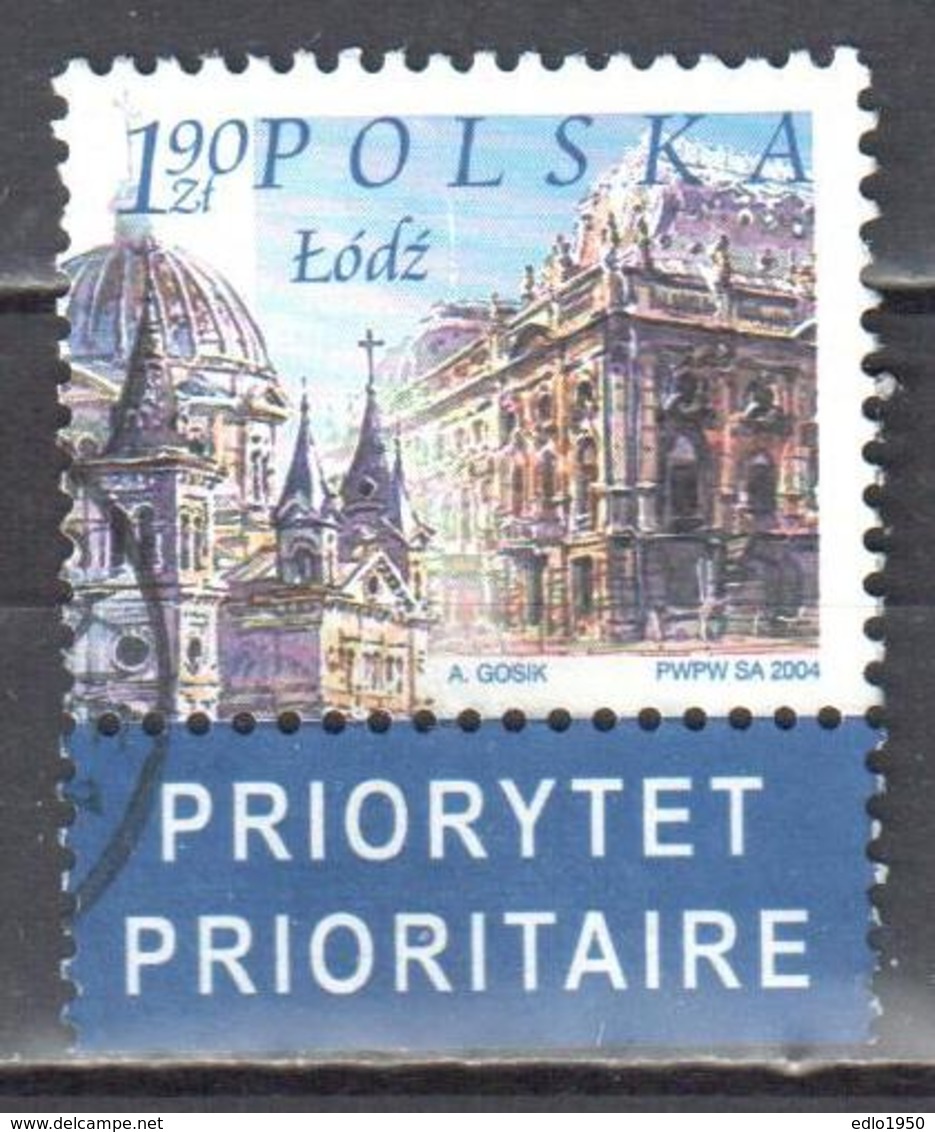 Poland 2004 - City Landmarks - Mi. 4108 - Used Gestempelt - Oblitérés