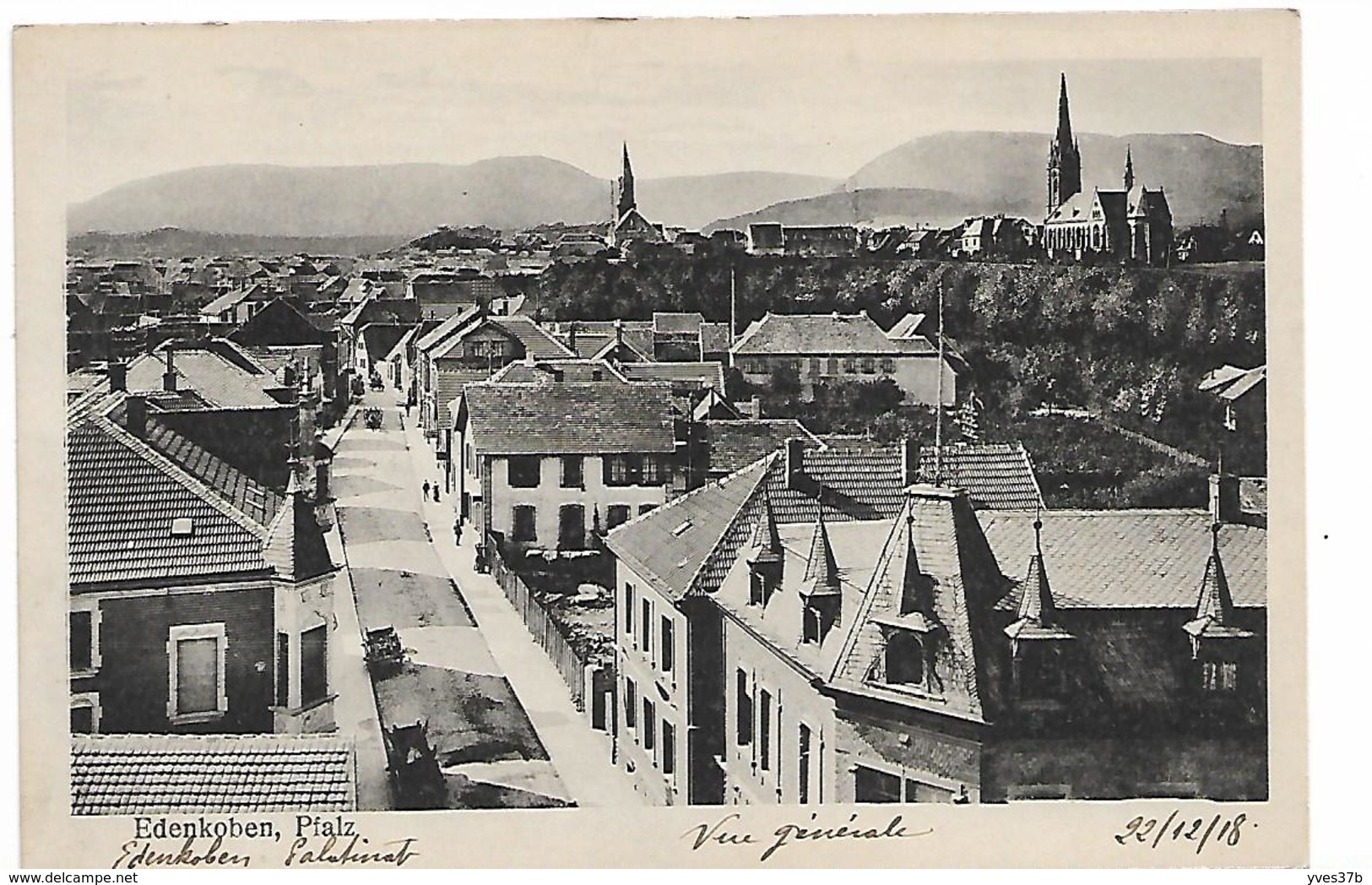 EDENKOBEN, Pfalz - Vue Générale - Edenkoben