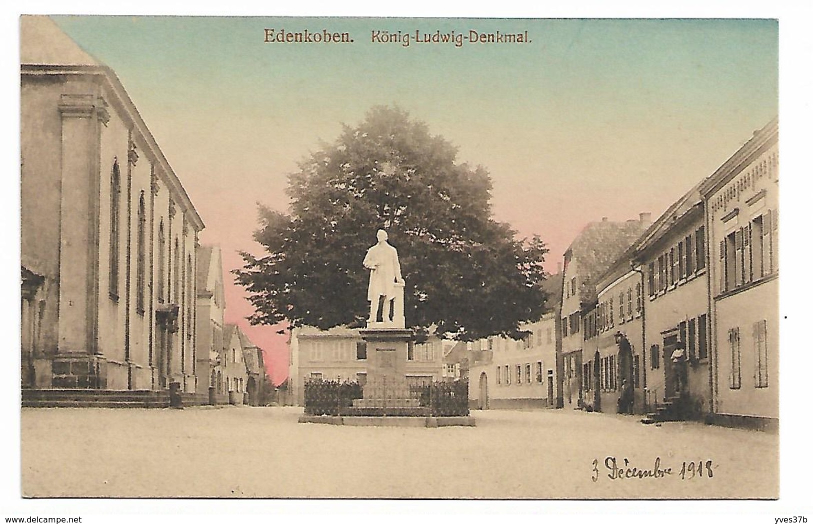 EDENKOBEN - König-Ludwig-Denkmal - Edenkoben