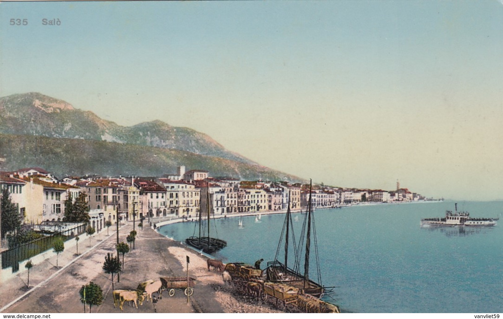 SALÒ-BRESCIA-LAGO DI GARDA-CARTOLINA  NON VIAGGIATA -ANNO 1920-1930 - Brescia