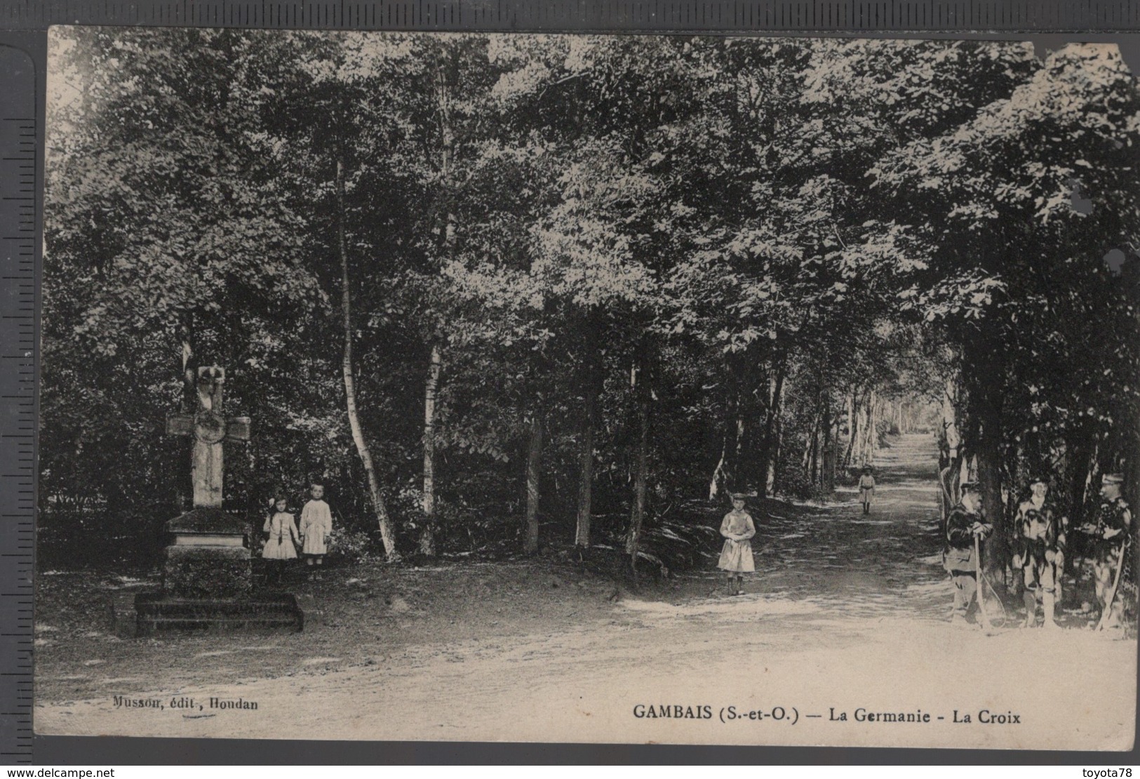 78 - GAMBAIS  - La Germanie - La Croix (Abimée) - Autres & Non Classés