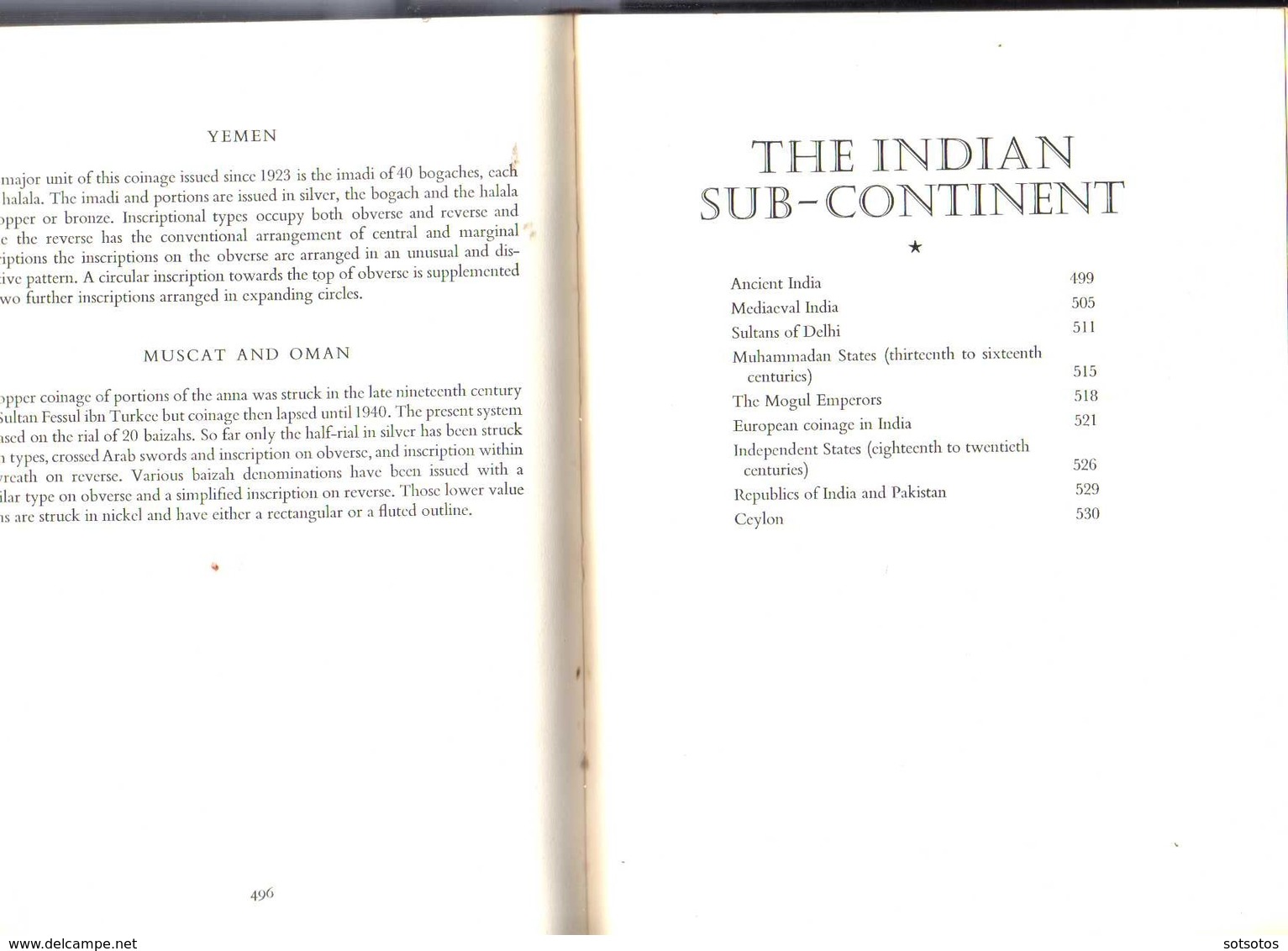 Coins, Ancient, Medieval and Modern by R.A.G. Carson, ed. Hutchinson of London, 1962 - 642 pages + 64 pages of plates wi