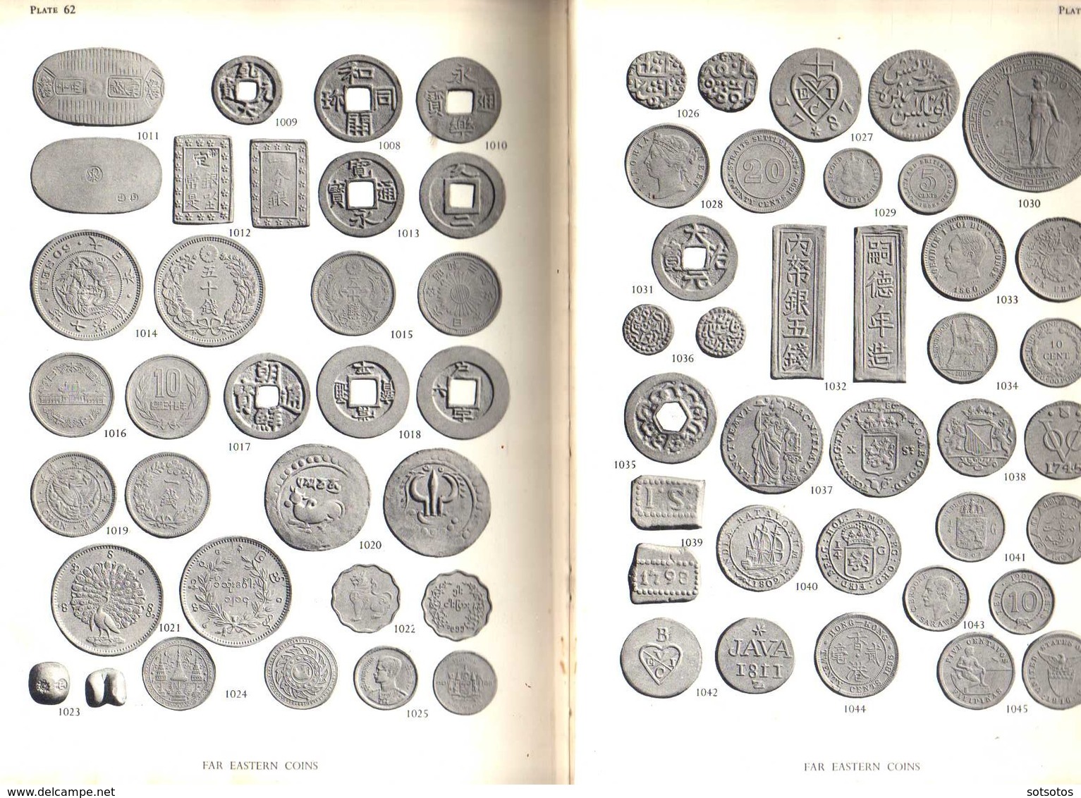 Coins, Ancient, Medieval and Modern by R.A.G. Carson, ed. Hutchinson of London, 1962 - 642 pages + 64 pages of plates wi