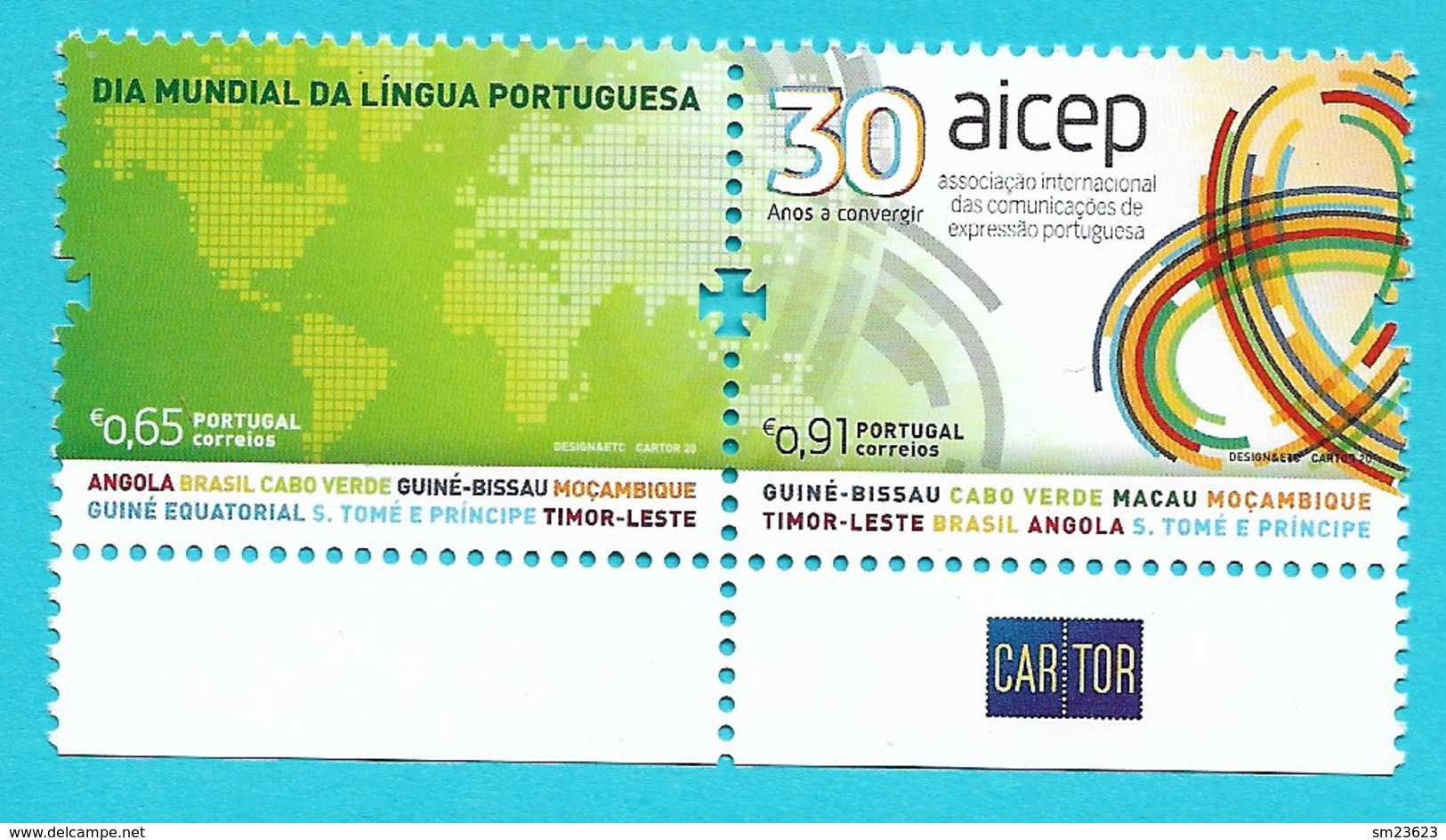 Portugal  2020  , Dia Mundial Da Lingua Portuguesa  - 30 Anos AICEP - Postfrisch / MNH / (**) - Neufs