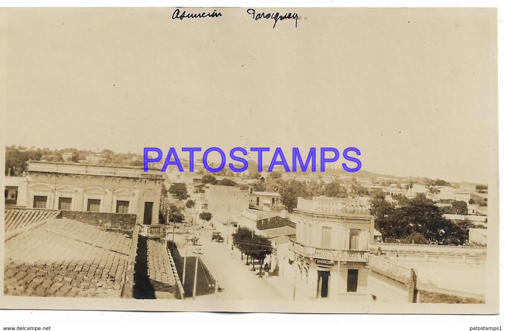 134175 PARAGUAY ASUNCION VISTA PARCIAL PHOTO NO POSTAL POSTCARD - Paraguay