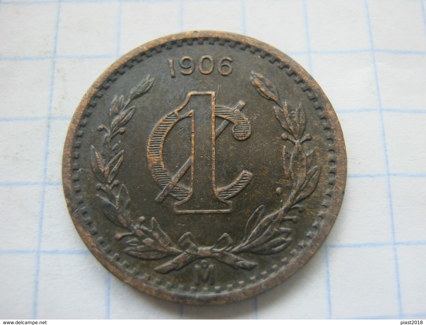 Mexico , 1 Centavo 1906 OM - Mexico