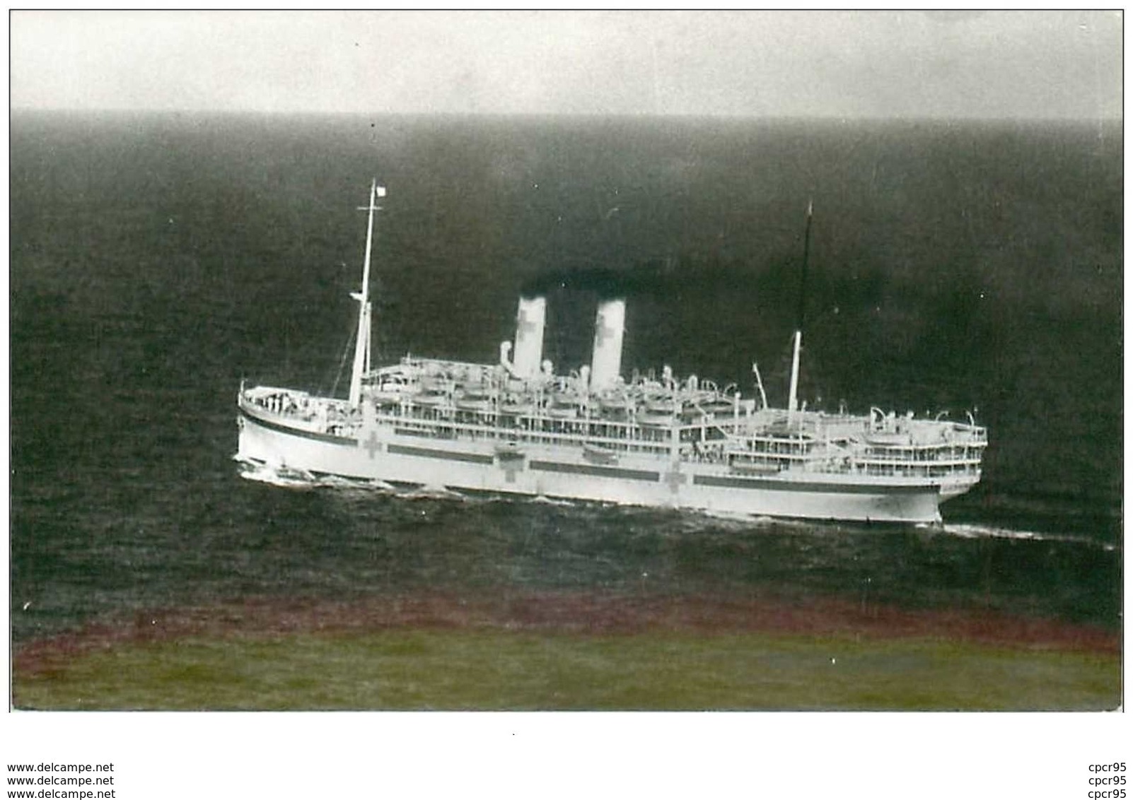 BATEAUX.BATEAU HOPITAL GRADINSCA.CP PHOTO.n°21482 - Guerra