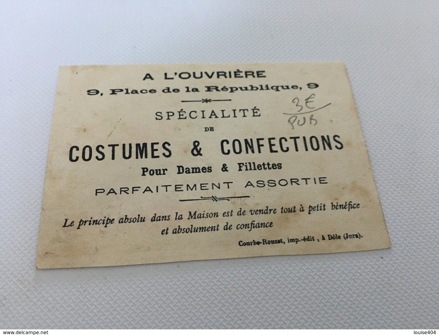 BM - 1400 - A L'ouvriere - Costumes Et Confections - Enfants Archers - Archery