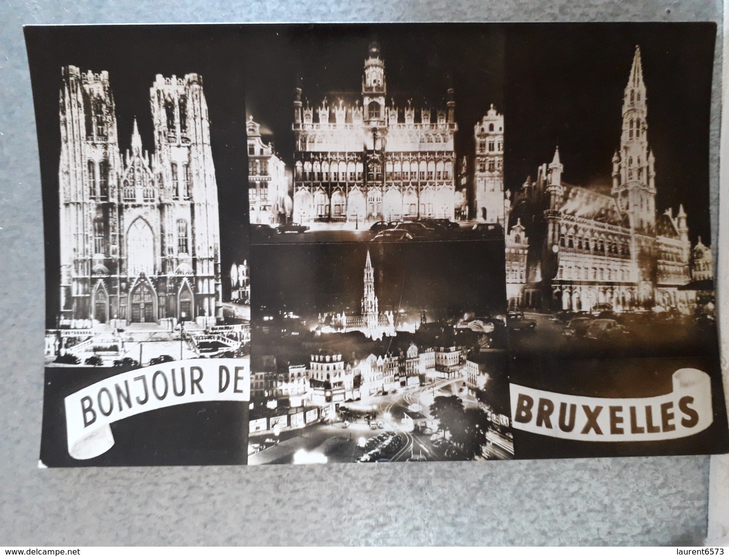 Carte Postale De Bruxelles - Panoramische Zichten, Meerdere Zichten