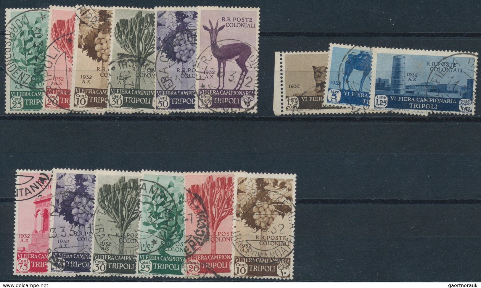 Italienisch-Libyen: 1912/1937, Mint And Used Assortment Of Apprx. 110 Stamps, Comprising E.g. 1912 O - Libya