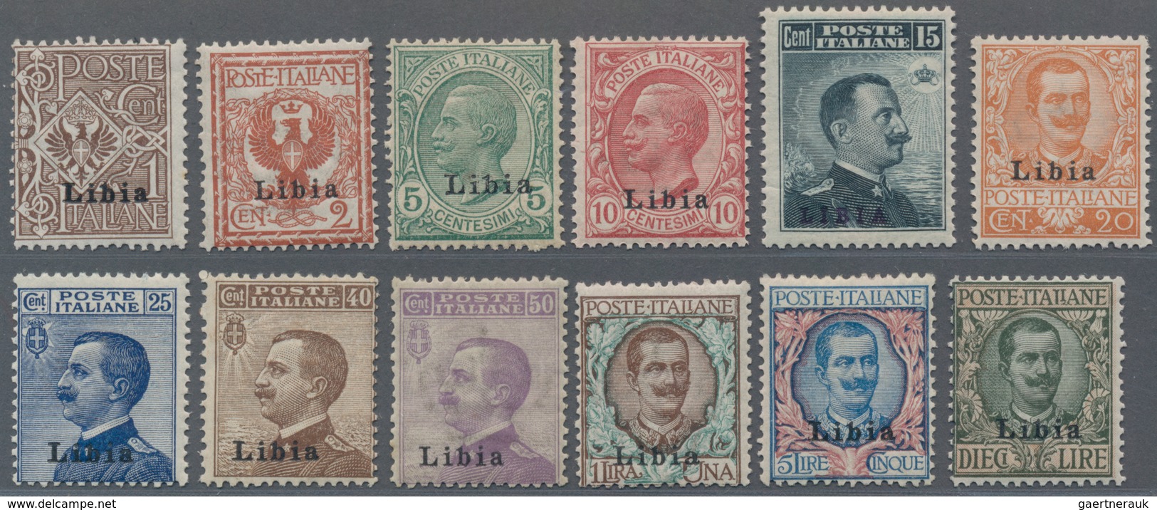 Italienisch-Libyen: 1912/1941, GREAT MINT NEVER HINGED HOLDING, neatly sorted on stockcards and well