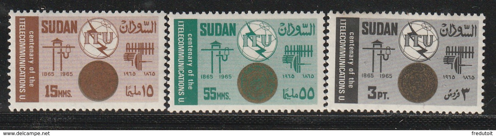 SOUDAN - N°174/6 ** (1965) - Soudan (1954-...)