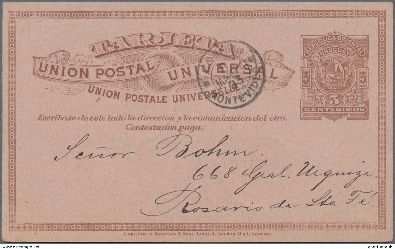 Mittel- und Südamerika: 1880/1910 (ca.), collection/holding of apprx. 290 unused and used stationeri