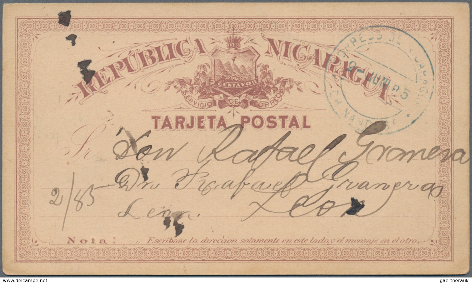 Mittel- und Südamerika: 1880/1910 (ca.), collection/holding of apprx. 290 unused and used stationeri