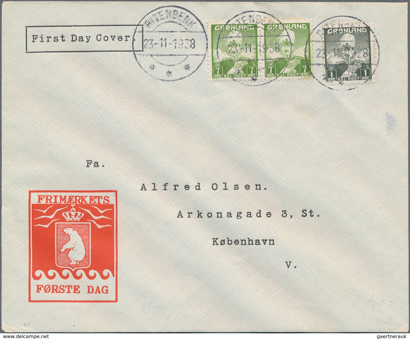 Dänemark - Grönland: 1930's-80's "GREENLAND POST OFFICES": Collection Of More Than 200 Covers, Postc - Lettres & Documents