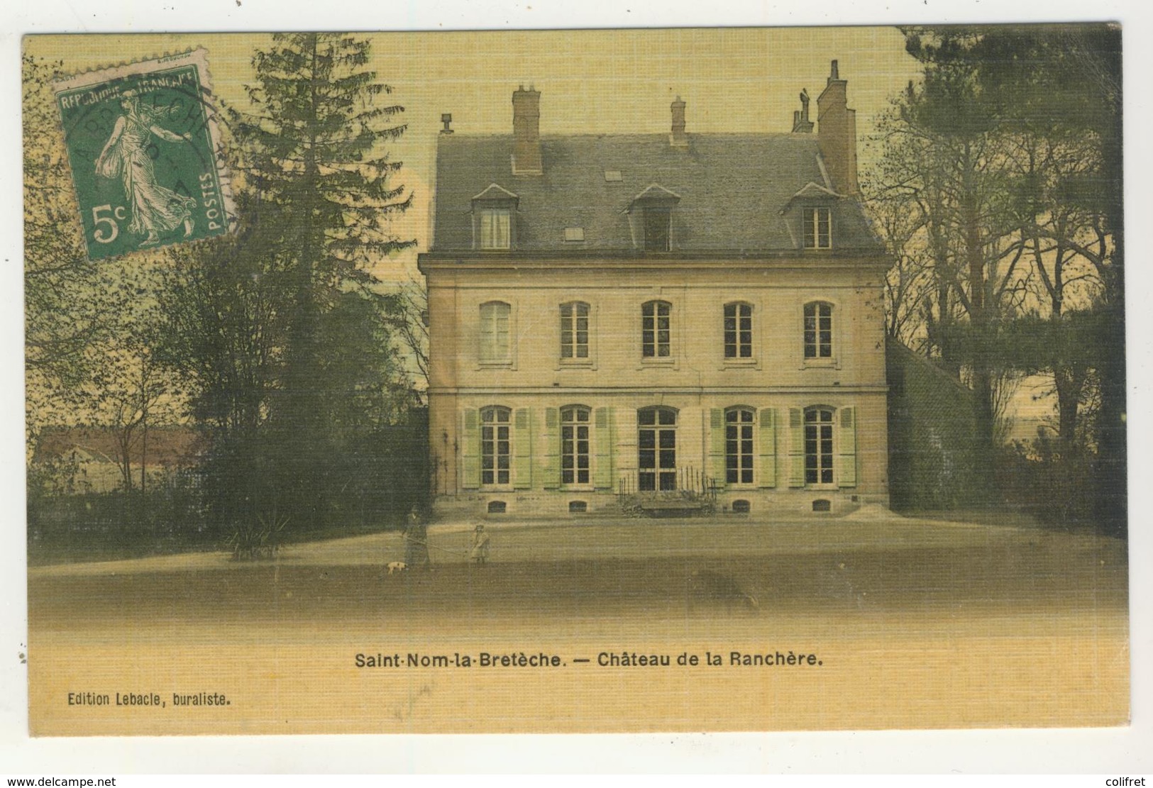 78 - Saint-Nom-la-Brétèche  -  Château De La Ranchère - St. Nom La Breteche