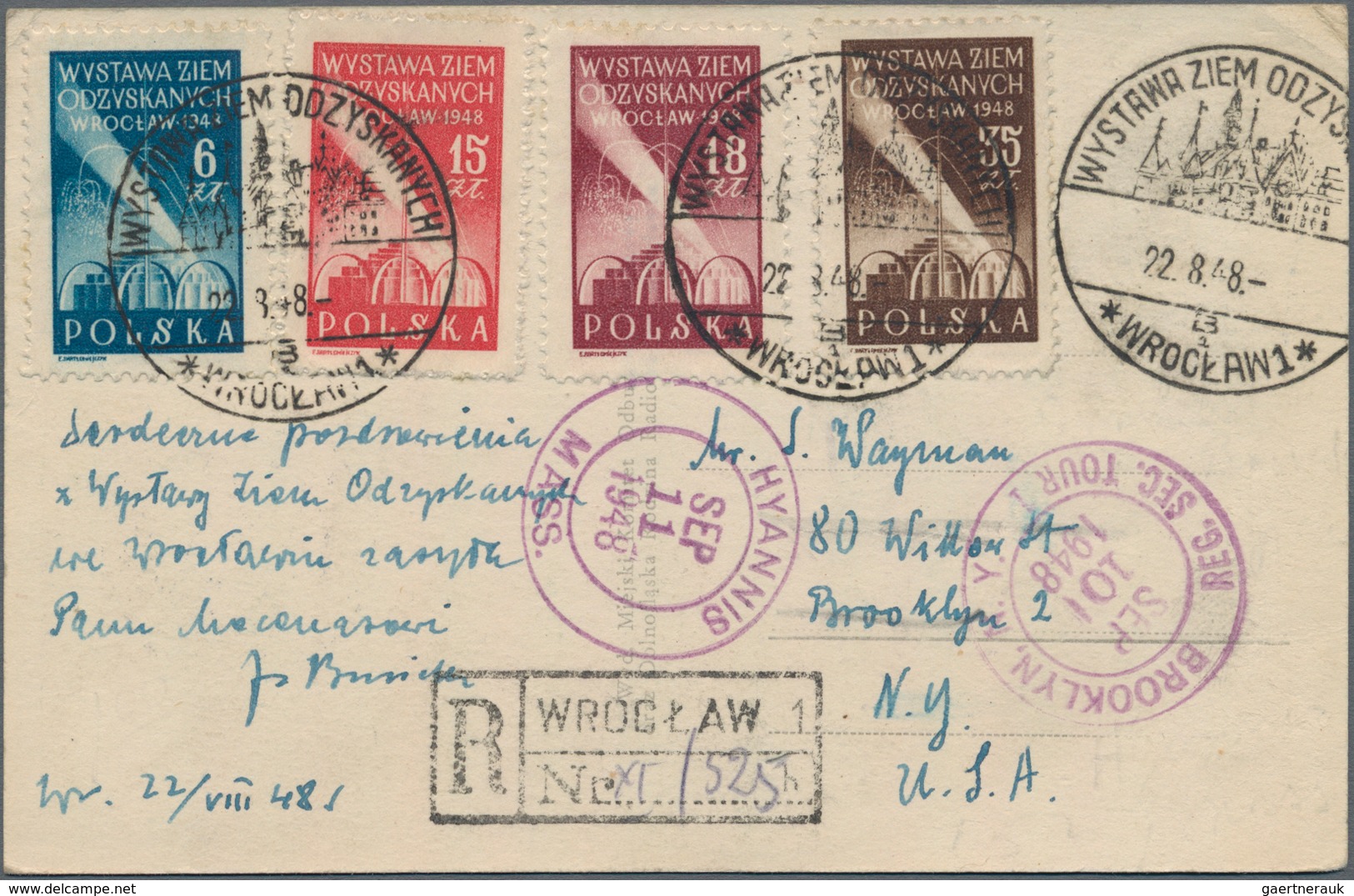 Polen: 1919/1984 (ca.), At Least 100 Covers, Stationeries And Postcards Including Some Interesting P - Covers & Documents