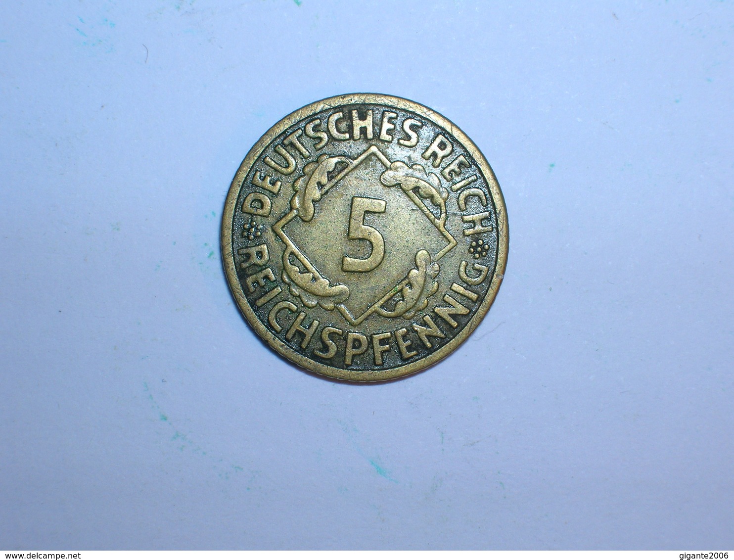 ALEMANIA 5 REICHSPFENNIG 1926 A (1345) - 5 Rentenpfennig & 5 Reichspfennig